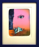Josef Velčovský - V krajině - grafika